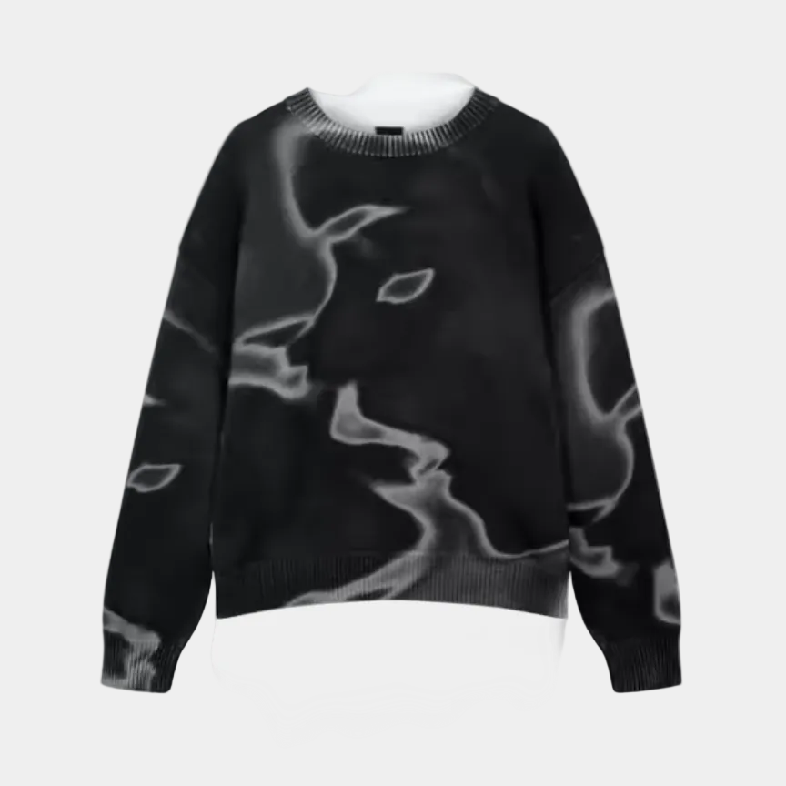Vortex Graphic Sweatshirt - Purple