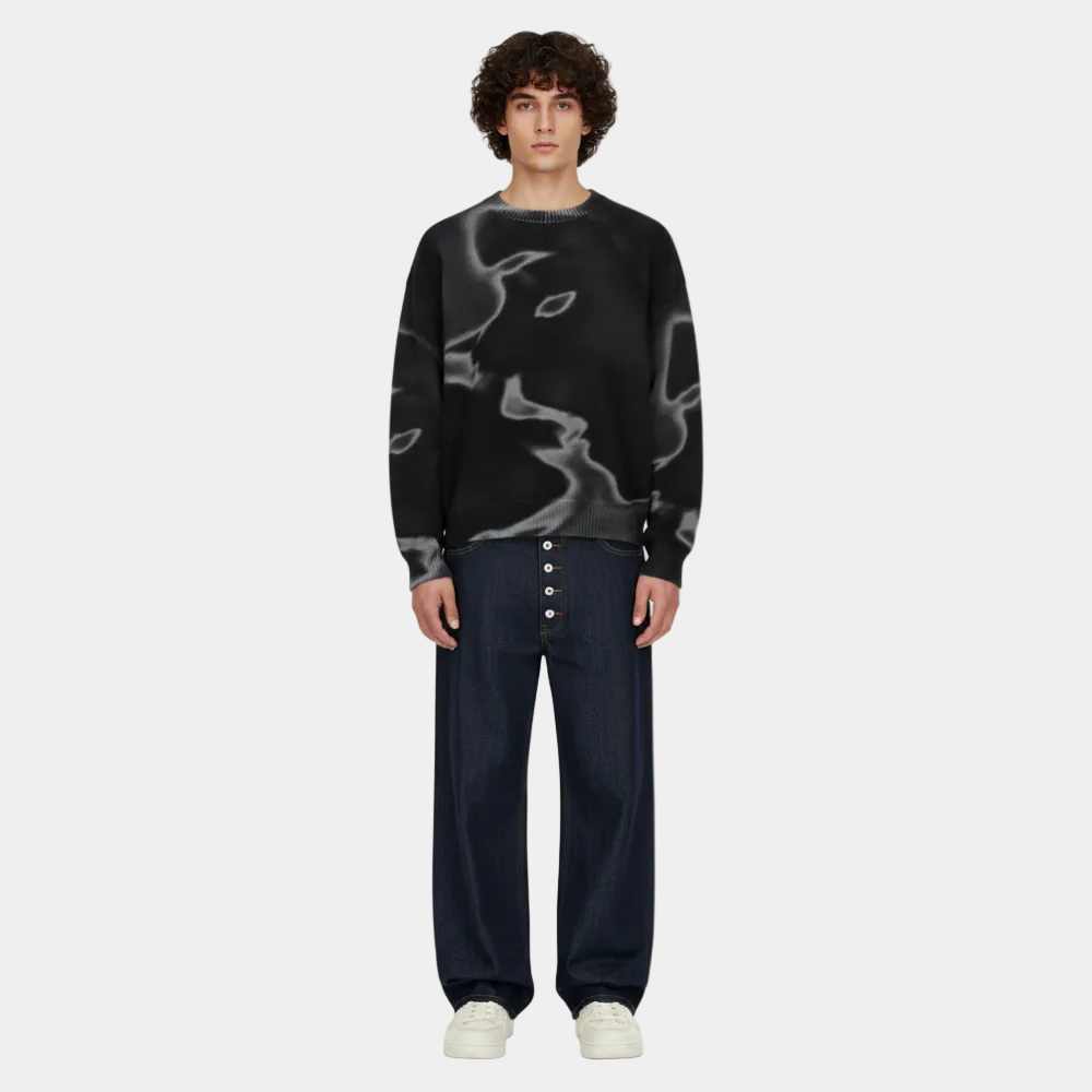 Vortex Graphic Sweatshirt - Purple