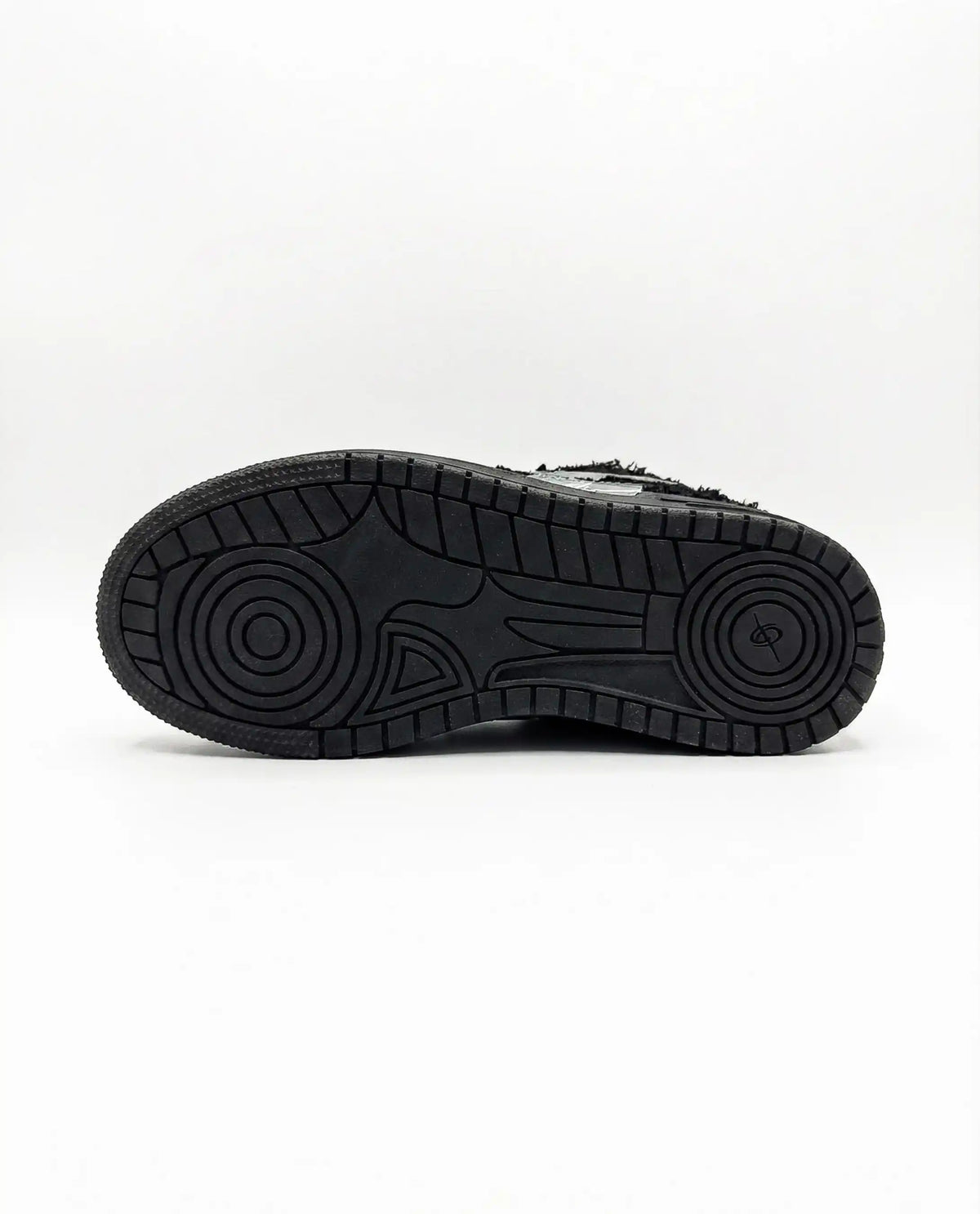 Denim Wash Sneaker - Black
