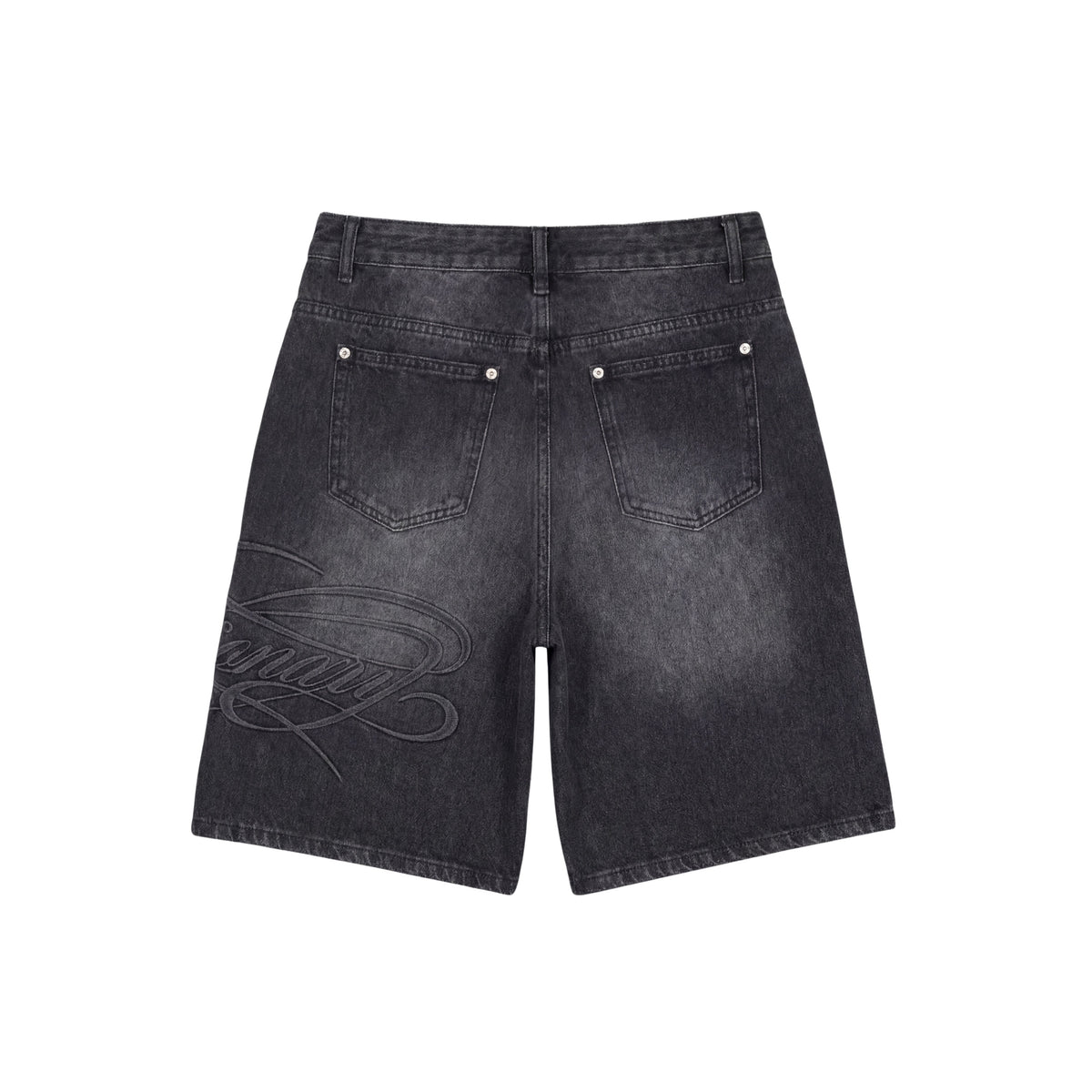 ORLINO - SCRIPT DENIM SHORTS